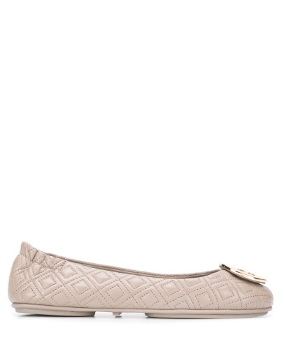 Minnie quilted ballerina flats