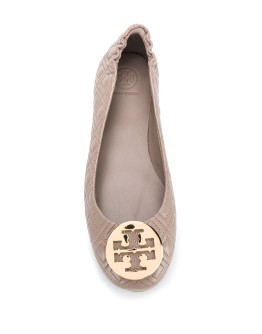 Minnie quilted ballerina flats