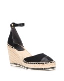 colour-block wedge espadrilles