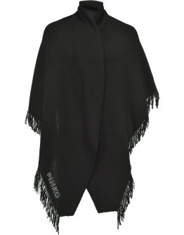 embroidered logo scarf