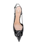 VLOGO slingback pumps