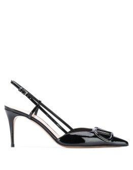 VLOGO slingback pumps