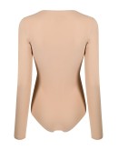 logo-print long-sleeve bodysuit