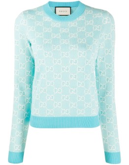 GG monogram-pattern jumper