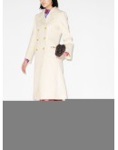 double-breasted tailored coat