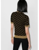 GG knit short-sleeve jumper