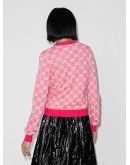 GG monogram piquet cardigan