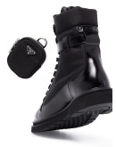pouch-detail combat boots