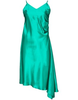 asymmetric slip dress
