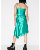 asymmetric slip dress