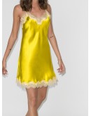 Scarlett lace-trimmed silk nightdress