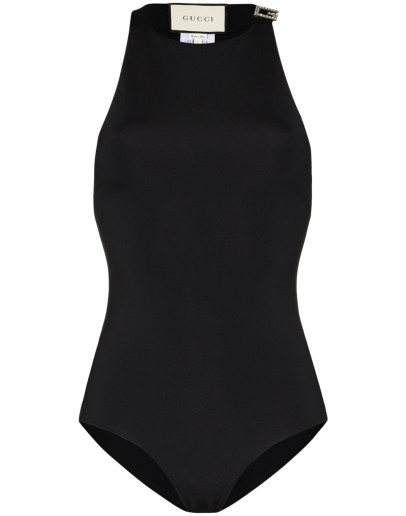 GG crystal swimsuit