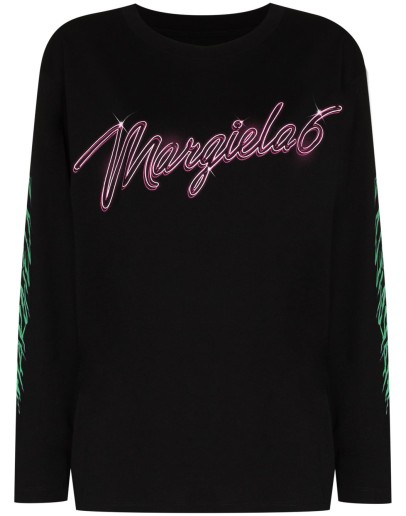neon logo sweatshirt