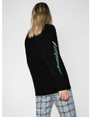 neon logo sweatshirt