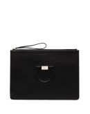 Gancini zipped pouch