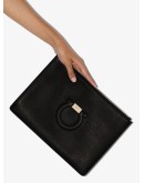 Gancini zipped pouch