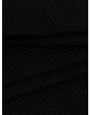 logo-embroidered cashmere scarf