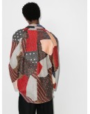 Miles patchwork wool shirt jacket