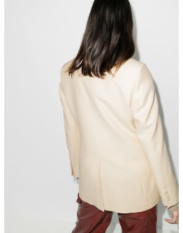 tailored single-breasted blazer