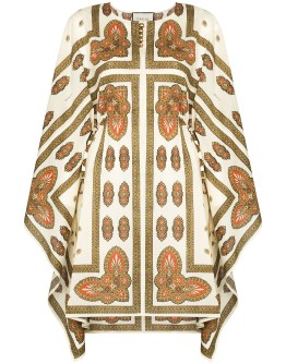 paisley pattern kaftan