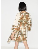 paisley pattern kaftan
