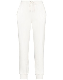 logo cotton track pants