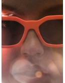 Medusa rectangle-frame sunglasses