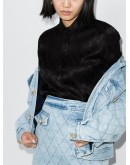 GG logo-jacquard silk shirt