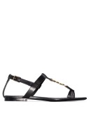 black Power Cassandra leather sandals