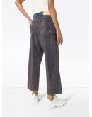 Breezy rhinestone-embellished jeans