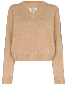 V-neck jumper