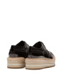 platform lace-up Derby shoes