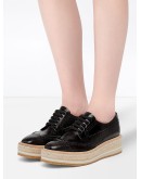 platform lace-up Derby shoes