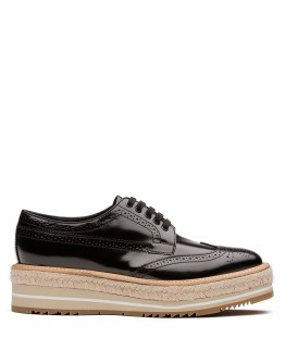 platform lace-up Derby shoes