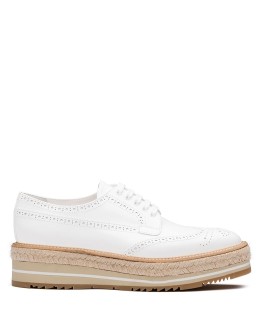 lace-up platform brogues