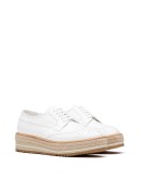 lace-up platform brogues