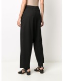 drop-crotch cropped trousers