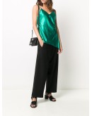 drop-crotch cropped trousers