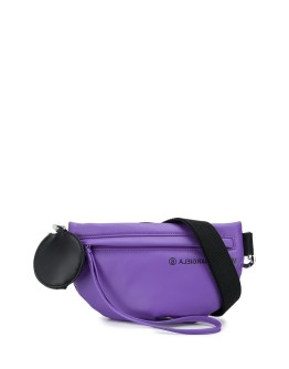reverse logo print belt bag
