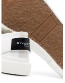 Address logo-print low-top sneakers