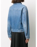 contrast-detail denim jacket