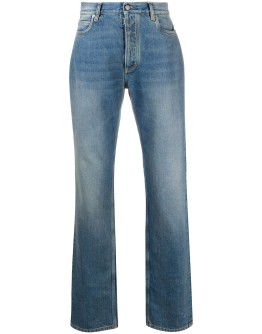 straight-leg jeans