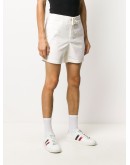 corduroy straight-leg shorts