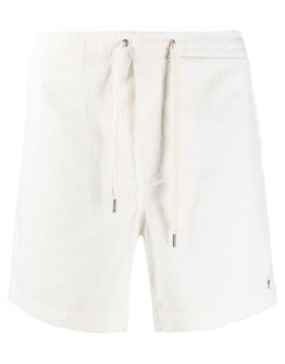 corduroy straight-leg shorts