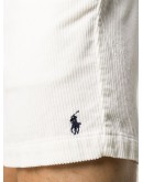 corduroy straight-leg shorts