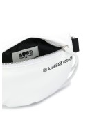 reversible logo print belt bag