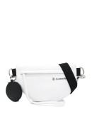 reversible logo print belt bag