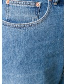 stonewashed wide-leg jeans