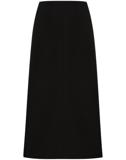 1952 high-waisted midi skirt