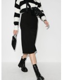 1952 high-waisted midi skirt